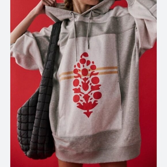 new FREE PEOPLE MOVEMENT triple threat hoodie l large - Picture 1 of 2